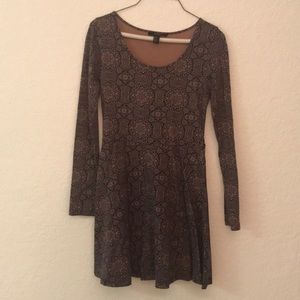 Forever 21 Long Sleeve Dress